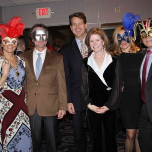 03/15/18, CFC Loud N Clear Foundation's Winter Gala: Renaissance Masquerade Ball, Battleground Country Club, Manalapan, NJ, Claire Strouse, Lynn McCabe-Tauro, Marc Tauro, Hugh Ward, BJ Henderson, Lynne Mangini, Doug Mangini