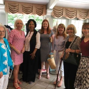 07/12/18, Friends Of The Monmouth Museum Held "Summer Style: A Fashionable Luncheon", Shadowbrook, Shrewsbury, NJ, Denise Conaghan, Susan Murphy, Stephanie Frank, June Nikola, Kathy Angelinovich