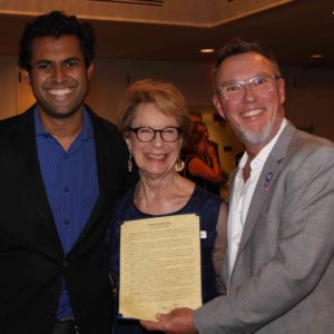 10/18/18, T. Thomas Fortune Foundation And Cultural Center's 6th Annual Birthday Bash, Oyster Point Hotel, Red Bank, NJ, Sen. Vin Gopal, Robin Blair, Ed Zipprich