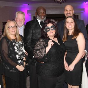 03/01/18, Emmanuel Cancer Foundation's 18th Annual Crystal Gala: Masquerade Ball, Eagle Oaks Golf and Country Club, Farmingdale, NJ, Theresa Borges, Ellen Stone, Chris Stone, John Hallman, Tonya Hallman, George Guirguis, Natalie Guirguis, Diana Clemmer