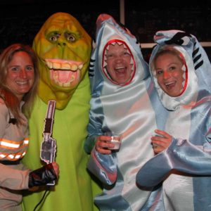 11/08/18, Two River Theater's Wild And Spooky Halloween Ball, NJ, Tiffini Haley, Brendan Haley, Sonya Maroney, Joe Maroney