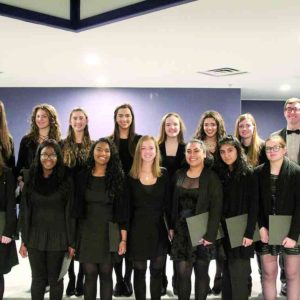 04/05/18, Trinity Hall High School Hosted Its Fourth Annual Gala, Berkeley Oceanfront Hotel, Asbury Park, NJ, Photos Courtesy Trinity Hall, Trinity Hall’s Gala singers