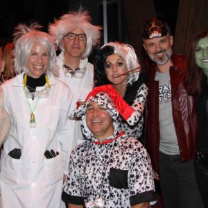 11/08/18, Two River Theater's Wild And Spooky Halloween Ball, NJ, Dianne Butters, Alex Skove, Tom Skove, Melissa Bonello, John Bonello, Steve Page, Carrie Page