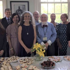 06/21/18, English Speaking Union Held Annual Spring Fundraising Tea, Bingham Hall, Rumson, NJ, Lindsey Slott, Jean Paul Elard, Shirley Adler, Janet Smuga, Ralph Wyndrum, Harry Brady, Shelly Kennedy, Pat Farley, Vicki Schmelzer