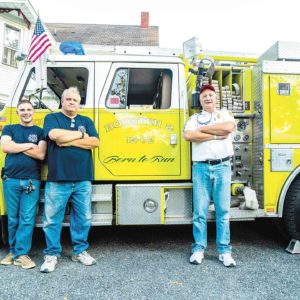 10/31/19, MCHA’S DANCING IN THE DARK PREVIEW PARTY KICKED OFF ‘SPRINGSTEEN: HIS HOMETOWN’ EXHIBIT, NJ, Members of the Freehold Fire Department