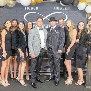 10/24/19, FIFTH ANNUAL INFINITY EVENT: ROARING TWENTIES ON THE BEACH SUPPORTED TIGGER HOUSE FOUNDATION, Edgewater Beach and Cabana Club, Sea Bright, NJ, Emily Ahearn, Georgia Kyrillos, Frankie Stavola, Anna Ferrigine, Madi Stavola, Molly Clifford, Alex Stavola, Nick Spinelli, Robert Gray, Jaiden Diehl, Faith Amabile, Liv Peter, Dylan DeSimone