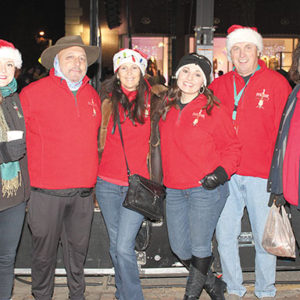 12/12/19, HOLIDAY EXPRESS LIGHTS UP THE TOWN OF RED BANK AND SPREADS HOLIDAY CHEER, Broad Street, Red Bank, NJ, Meghan Dougherty, Gary Sfraga, Dawn Hopkins, Nicole Coco, Bobby D’Onofrio, Alan Grant
