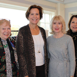 12/19/19, FRIENDS OF MONMOUTH MUSEUM, Beacon Hill Country Club, Atlantic Highlands, NJ, Mary Louise van der Wilden, Holly Lyttle, Janice Fannan, Geralyn Behring