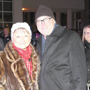 12/12/19, HOLIDAY EXPRESS LIGHTS UP THE TOWN OF RED BANK AND SPREADS HOLIDAY CHEER, Broad Street, Red Bank, NJ, Pauline Poyner, Scott Poyner