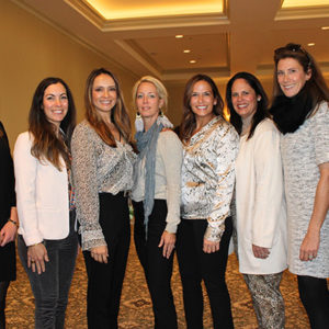 12/05/19, JUNIOR LEAGUE'S COMMUNITY VOLUNTEER AWARD LUNCHEON, Navesink Country Club, Red Bank, NJ, Mary Pat Moriarty, Jen Cavise, Carolyn DeSena, Kim Goblin, Toni Kilkeary, Lauren Cesario, Gerri Lawrence, Lisa Becker