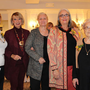 12/19/19, FRIENDS OF MONMOUTH MUSEUM, Beacon Hill Country Club, Atlantic Highlands, NJ, Victa McKenzie, Tricia Henderson, Maureen Samaha, Toni Brescia, Thorel Geltzeiler