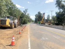 Roadwork on Route 537 in Colts Necks will address issues with a culvert.