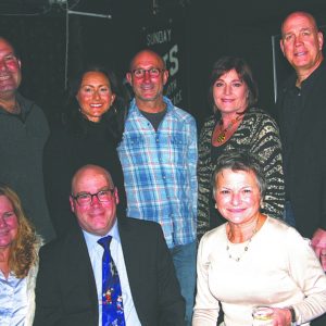 12/20/18, Shore House Benefit Event: Rock The House, The Stone Pony, Asbury Park, NJ, Christine Carunchio, Scott Poyner, Pauline Poyner, Rich Carunchio, Sharon Villane, Michael Villane, Kenny Bushe, Denise Bushe