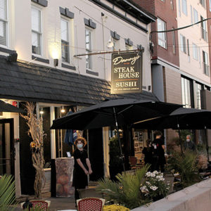 11/19/20, TWO RIVER OUTDOOR DINING SCENE: SPOTLIGHT ON DANNY’S STEAKHOUSE AND SUSHI BAR