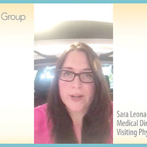 05/07/20, VNA HEALTH GROUP’S ‘SALUTE TO THE FRONTLINE CAREGIVERS’ VIRTUAL EVENT, Dr. Sara Leonard
