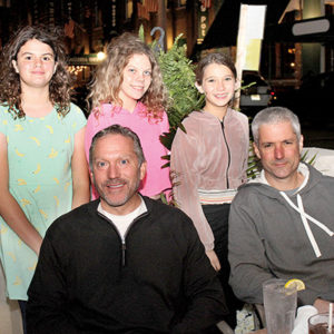 11/19/20, TWO RIVER OUTDOOR DINING SCENE: SPOTLIGHT ON DANNY’S STEAKHOUSE AND SUSHI BAR, Reagan Gaborow, Abby Colman, Melanie Parker, Michael Parker, Rich Gaborow