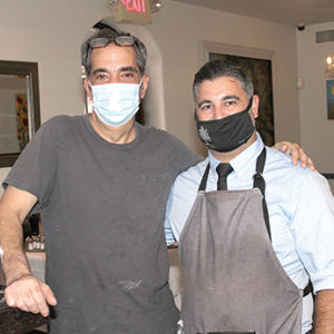 10/01/20, TWO RIVER OUTDOOR DINING SCENE: SPOTLIGHT ON TRAMA’S TRATTORIA, Pat Trama, Andrew Budai