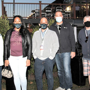 10/29/20, UMT PRESENTS AND BASIE PRESENTS BROUGHT CONCERTS IN THE GARDEN TO BLU GROTTO, Yvonne Scudiery, Karen Franklin, Adam Philipson, Izzy Sackowitz, Jon Vena