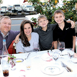11/12/20, TWO RIVER OUTDOOR DINING SCENE: SPOTLIGHT ON ANJELICA’S, Shawn Ware, Jessica Lee, Jonathan, Carter, Parker Lee