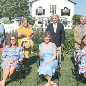 07/02/20, MONMOUTH COUNTY HISTORICAL ASSOCIATION HELD ‘STAY AT HOME’ GARDEN PARTY, Linda Bricker, Meg Sharp Walton, Lisa Klem Wilson, Sandy Mulheren, Kathy Jones, Michael Parent, Ross Millhiser, Amy Almasy