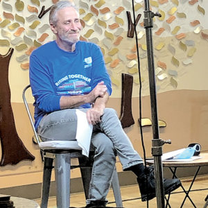 09/10/20, LUNCH BREAK HELD VITUAL ‘RISING TOGETHER’ EVENT, Jon Stewart