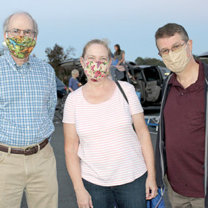 10/08/20, MONMOUTH CONSERVATION FOUNDATION’S DRIVE-IN MOVIE NIGHT, Larry Fink, Mary Christopher, John Christopher