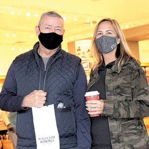 12/03/20, BLACK FRIDAY SHOPPERS DONNED MASKS AND HEADED TO THE GROVE, Perry, Barbara Balog