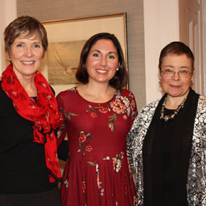02/20/20 MONMOUTH COUNTY HISTORICAL ASSOCIATION HELD 13TH ANNUAL RED LUNCHEON, Meg Sharp Walton, Melissa Ziobro, Bernadette Rogoff