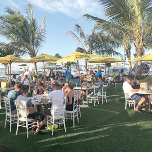 08/20/20, TWO RIVER OUTDOOR DINING SCENE: SPOTLIGHT ON BEACH TAVERN