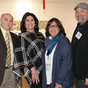 01/30/20 MONMOUTH ARTS HELD ANNUAL MEETING: THE ART AND POWER OF FILM Steven Gorelick, Teresa Staub, Maggie O’Brien, Joe Barris.