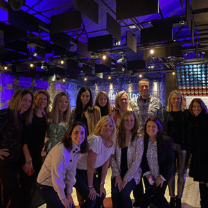 02/06/20 RUMSON EDUCATION FOUNDATION’S WINTER FUNDRAISER: CELEBRATION FOR EDUCATION Jaclyn Amorim, Carey Delia, Mia Choate, Tara Breslow-Testa, Katie Thompson, Erika Hagberg, Tom Collard, Sarah Kiley and Lauren Salata. Bottom row: Lauren Frunzi, Gail Tobias, Curran Scoble and Lisa Dumont.