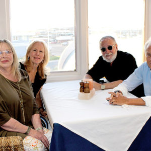 09/17/20, TWO RIVER OUTDOOR DINING SCENE: SPOTLIGHT ON DRIFTHOUSE BY DAVID BURKE, Denise Hallett, Judith Premselar, Mark Hallett, Louis Premselar