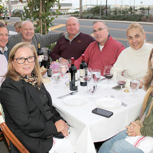 11/12/20, TWO RIVER OUTDOOR DINING SCENE: SPOTLIGHT ON ANJELICA’S, Katie Schultz, Judy Mordacq, Joe Bellavia, Mark Schultz, Rick Blank, John Quigley, Ana Blank, Lori Quigley