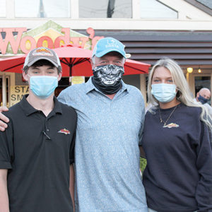 09/03/20, TWO RIVER OUTDOOR DINING SCENE: SPOTLIGHT ON WOODY’S OCEAN GRILLE, Paul Sperber Jr., Grace Kelleher, Chris “Woody” Wood