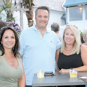 08/20/20, TWO RIVER OUTDOOR DINING SCENE: SPOTLIGHT ON BEACH TAVERN, Lisa Galese Motisi, Fred Havron, Sally Novak