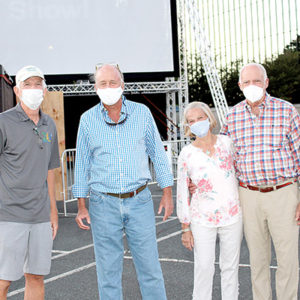 10/08/20, MONMOUTH CONSERVATION FOUNDATION’S DRIVE-IN MOVIE NIGHT, Paul McEvily, Quinn McKean, Tina Kastning, Bill Kastning