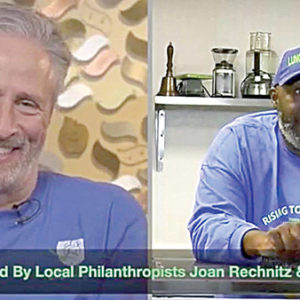 09/10/20, LUNCH BREAK HELD VITUAL ‘RISING TOGETHER’ EVENT, Jon Stewart, Wallace Woods