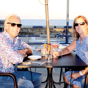 09/17/20, TWO RIVER OUTDOOR DINING SCENE: SPOTLIGHT ON DRIFTHOUSE BY DAVID BURKE, Nancy, Bob Morrissey