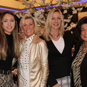 02/13/20 EASTERN MONMOUTH AREA CHAMBER OF COMMERCE PRESENTED 28TH ANNUAL SPINNAKER AWARDS Sarah Davis, Carol Stillwell, Anne Davis and Mary Ann Larkin