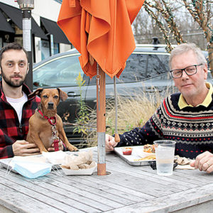12/03/20, BLACK FRIDAY SHOPPERS DONNED MASKS AND HEADED TO THE GROVE, Jonathan, Michael Libock