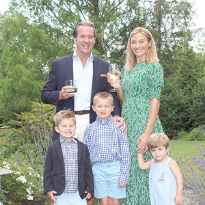 07/02/20, MONMOUTH COUNTY HISTORICAL ASSOCIATION HELD ‘STAY AT HOME’ GARDEN PARTY, Michael Fleming, Adrienne Fleming, children
