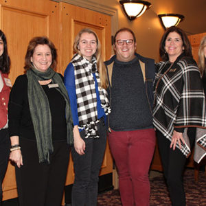 01/30/20 MONMOUTH ARTS HELD ANNUAL MEETING: THE ART AND POWER OF FILM Frankie DiGiovanni, Karen Lanning, Margaret Goddard, Vincent Martini, Teresa Staub and Connie Isbell.