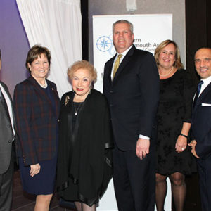 02/13/20 EASTERN MONMOUTH AREA CHAMBER OF COMMERCE PRESENTED 28TH ANNUAL SPINNAKER AWARDS  Nick DiRocco, Freeholder deputy director Sue Kiley, Freeholder Lillian Burry, event co-chairs Ray Eckhoff and Marie Noglows and Freeholder Tom Arnone