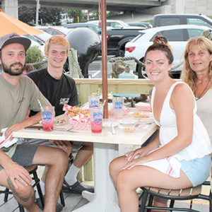 08/06/20, TWO RIVER OUTDOOR DINING SCENE: SPOTLIGHT ON BAHRS LANDING, Tyler Scorben, Josh Scorben, Mazz Mihn, Devon Mihn