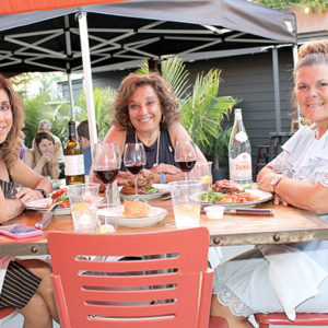 08/27/20, TWO RIVER OUTDOOR DINING SCENE: SPOTLIGHT ON BIRRAVINO, Josie Vannozzi, Kathy Oberski, Antonella Trifiletti
