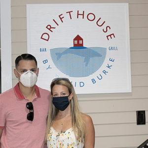 09/17/20, TWO RIVER OUTDOOR DINING SCENE: SPOTLIGHT ON DRIFTHOUSE BY DAVID BURKE, Anthony, Michelle DiPaolo