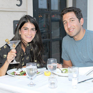 10/01/20, TWO RIVER OUTDOOR DINING SCENE: SPOTLIGHT ON TRAMA’S TRATTORIA, Frances, Bobby Cohen