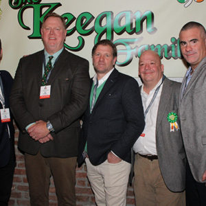 03/19/20, RUMSON ST. PATRICK’S DAY PARADE BOARD MEMBERS PRESENTED SHAMROCK CELEBRATION, Jamie McManus, Chris Smith, Chris Neary, Matt Jones, Pat Mullevey