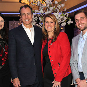 02/13/20 EASTERN MONMOUTH AREA CHAMBER OF COMMERCE PRESENTED 28TH ANNUAL SPINNAKER AWARDS Cynthia Van Brunt of CASA, John Klein of Lunch Break, Assemblywoman Serena DiMaso and Daniel Regan