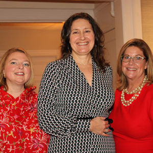 02/20/20 MONMOUTH COUNTY HISTORICAL ASSOCIATION HELD 13TH ANNUAL RED LUNCHEON, Lori Hohenleitner, Deborah Petrone, Linda Bricker